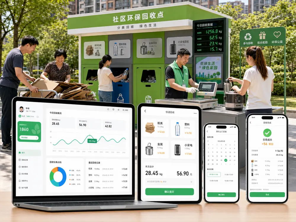社区再生资源回收平台案例封面