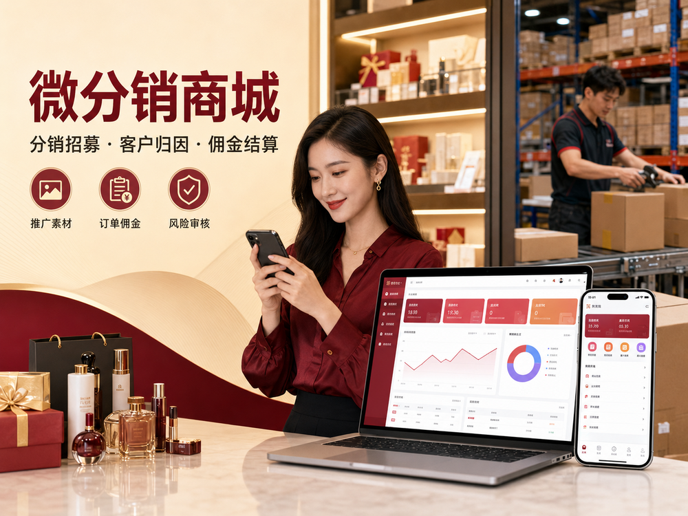 微分销商城案例封面