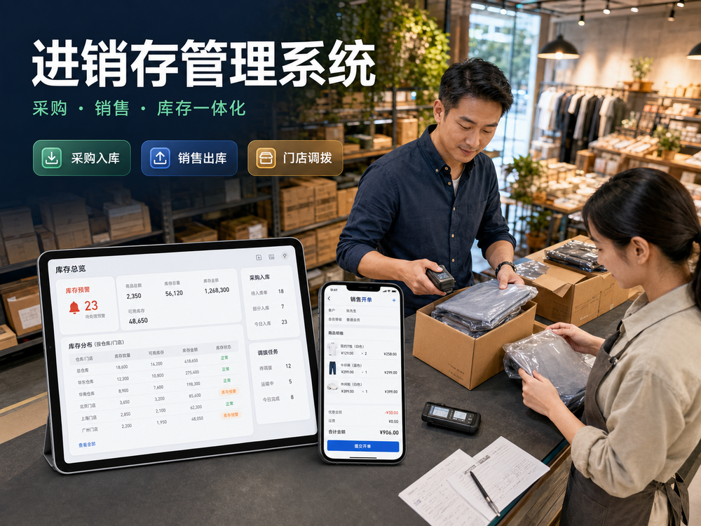 进销存管理系统案例封面