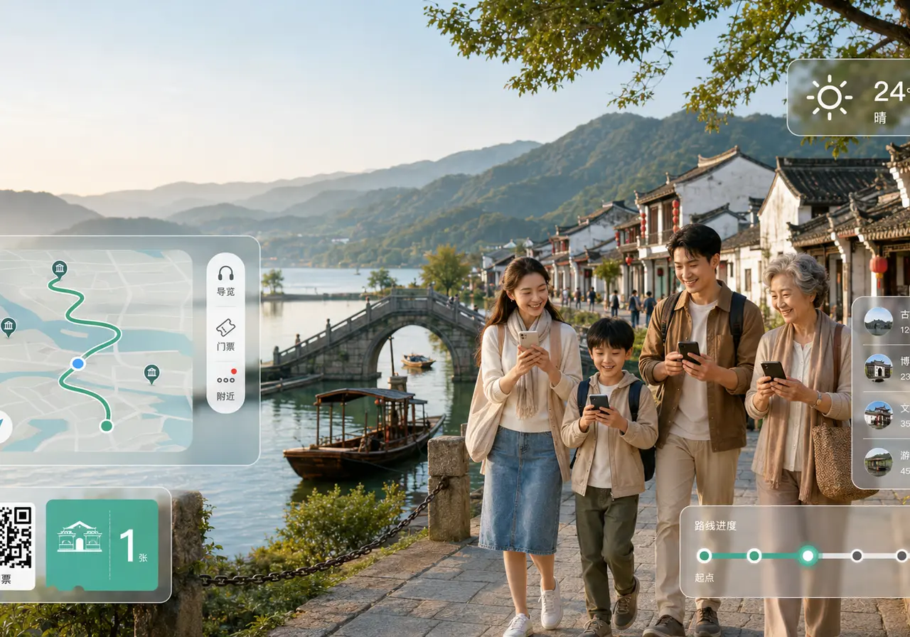 智慧文旅导览平台案例封面